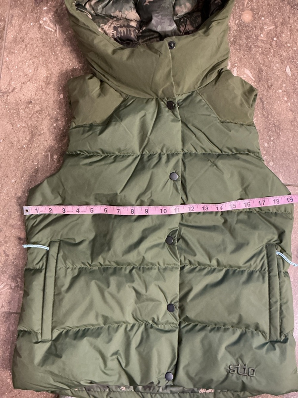 Stio Turnbolt down vest, NWT, S, Pine Forest green - Picture 8 of 13